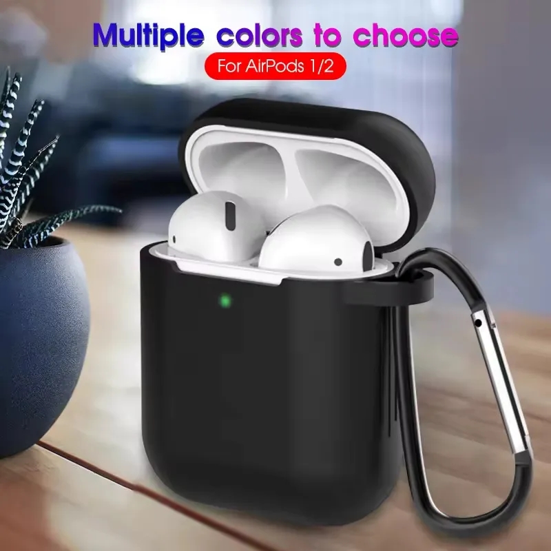 Silicone Case Cover for AirPods 1&2 5