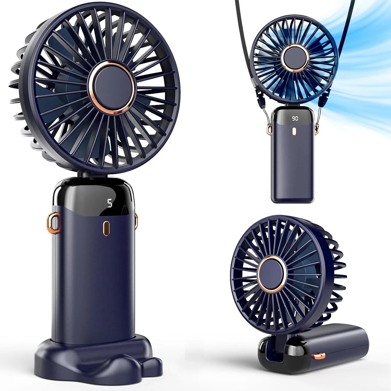 3,000mAH Handheld Fan 3