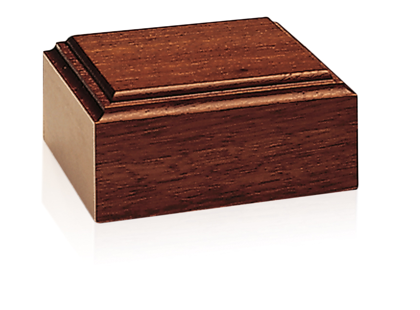 JAFFA® Mahogany-Tone Wood Base