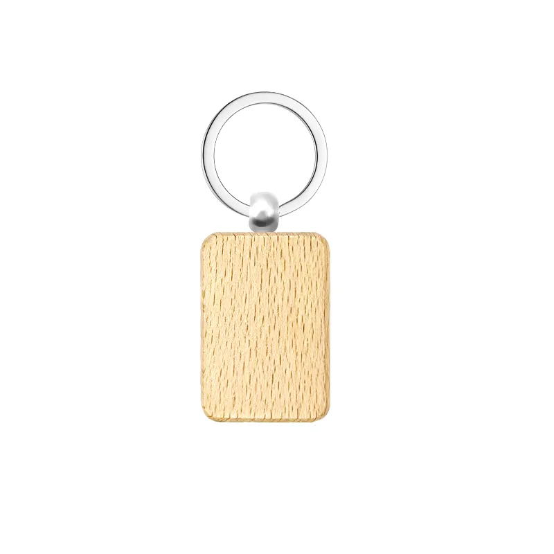 Durable Beech Wood Keychain for Everyday Use 14