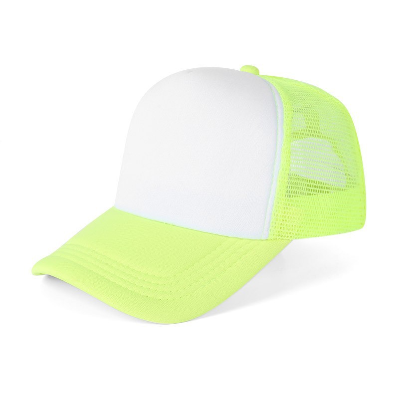 5 Panels Foam Trucker Caps W/ Mesh Back 14