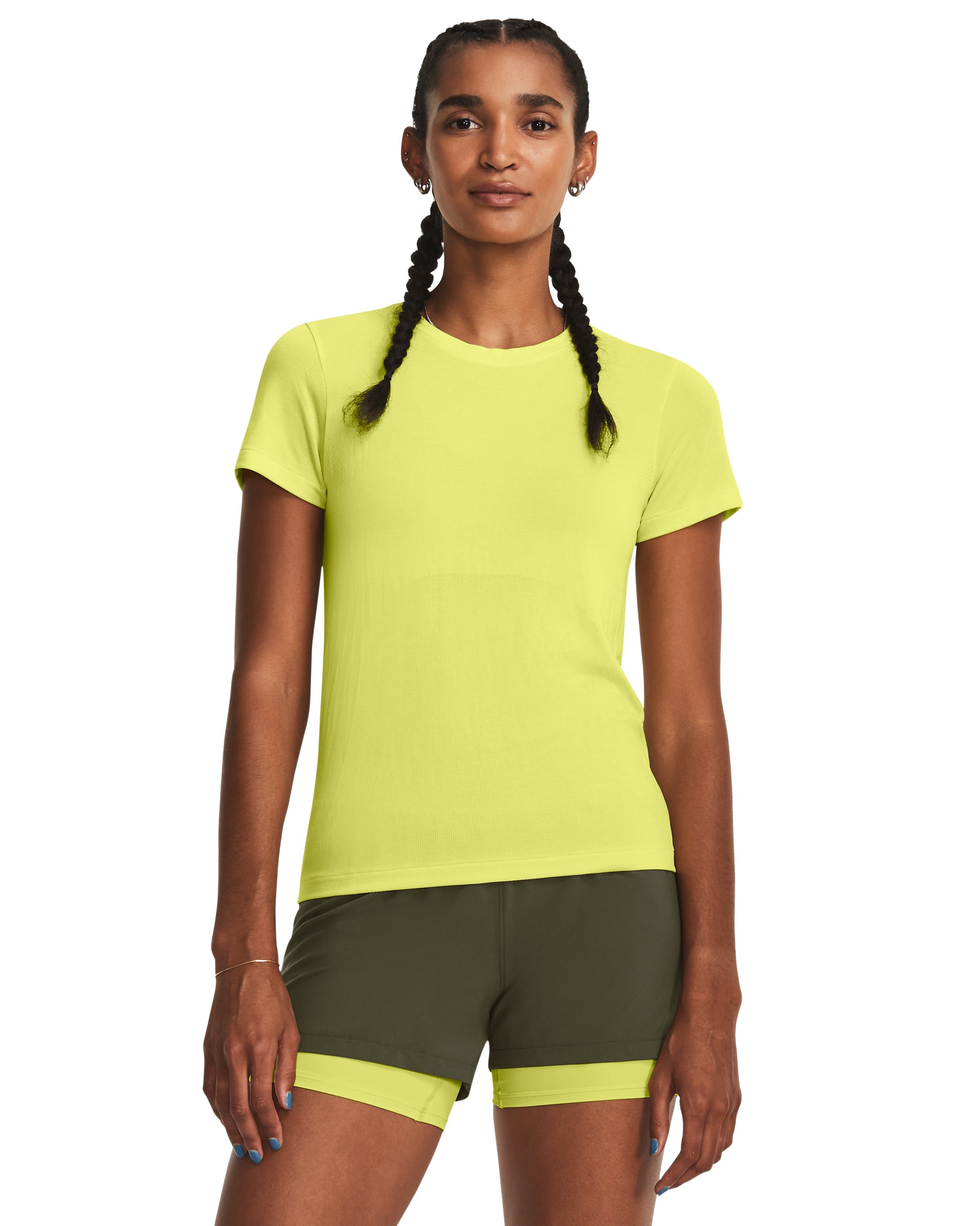 UA Seamless Stride Women's Short Sleeve 7