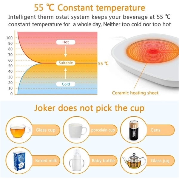 Smart Cup Warmer Heater Plate 4