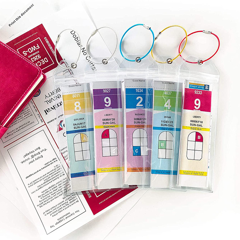 Clear Luggage Tag 9