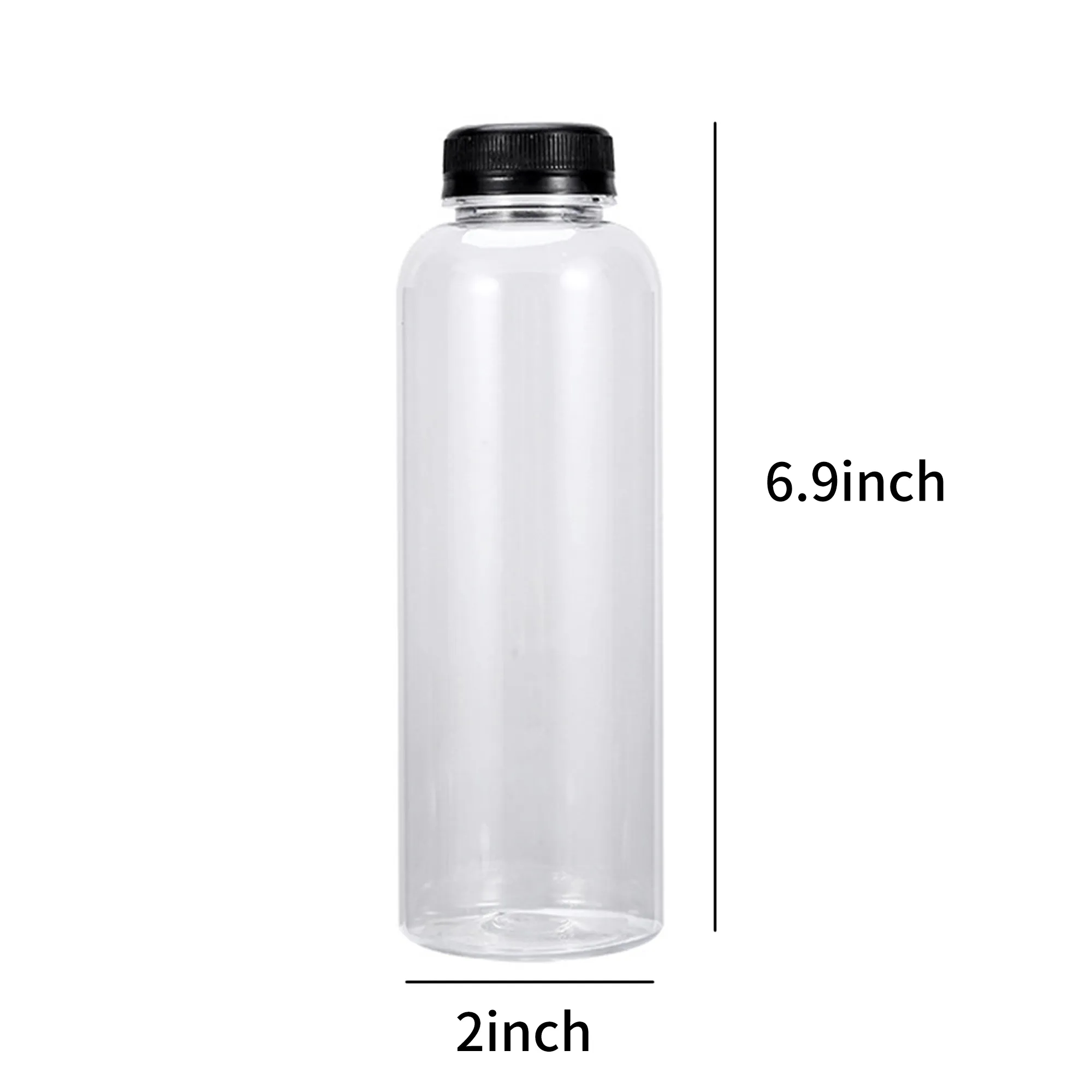 12Oz Clear Plastic Drum Drinking Bottle 4