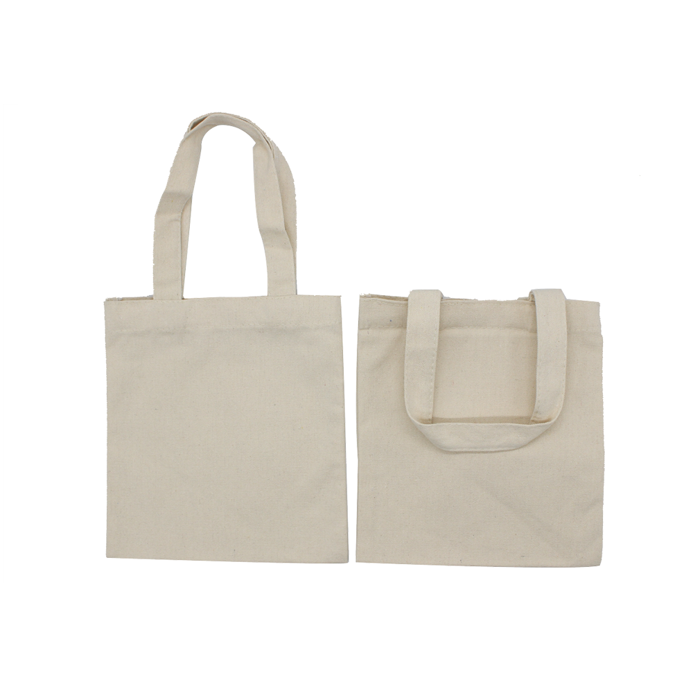 Cotton Canvas Tote Bag 14"x 16", custom tote bag with logo imprint 4
