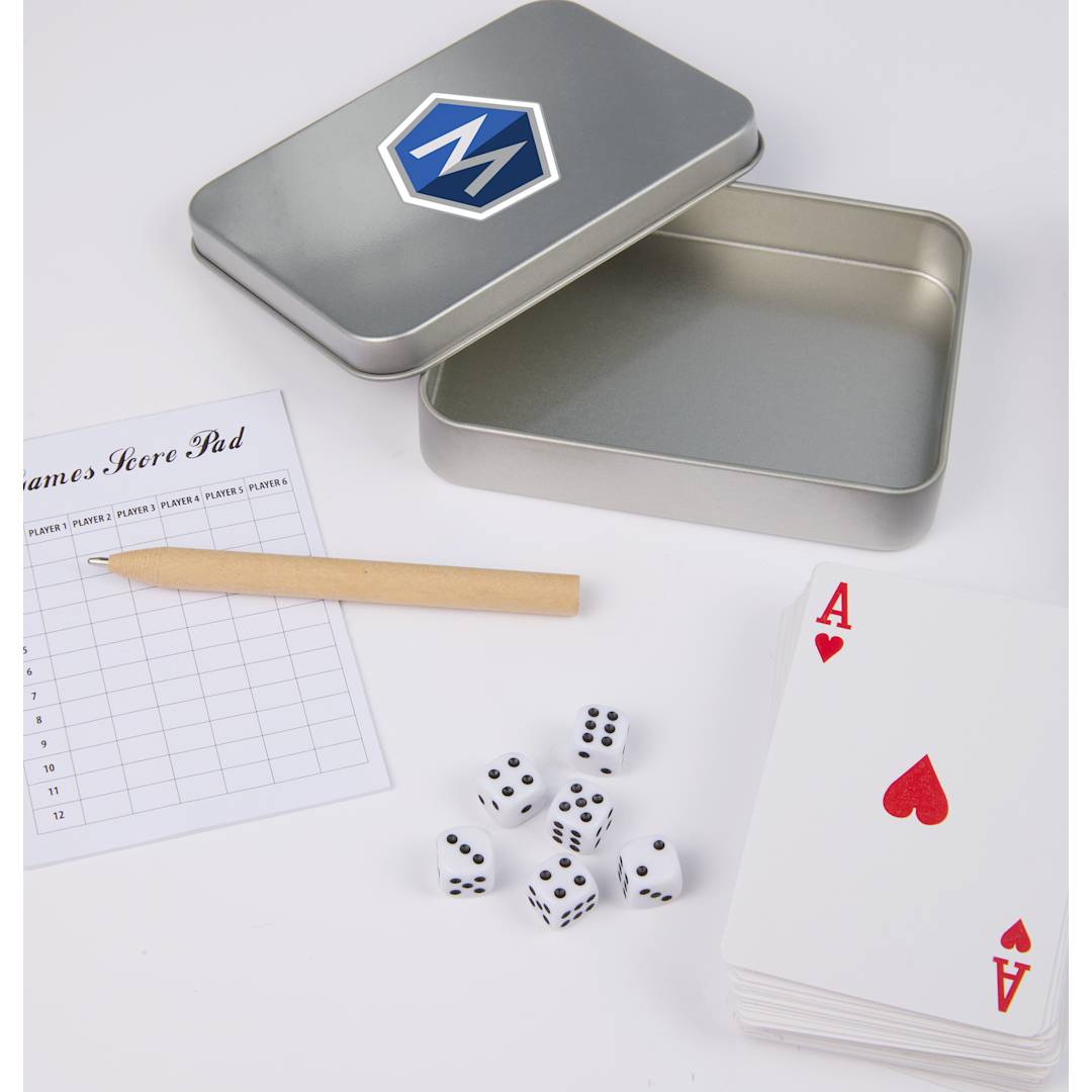 Playing Cards & Dice Game Set 24