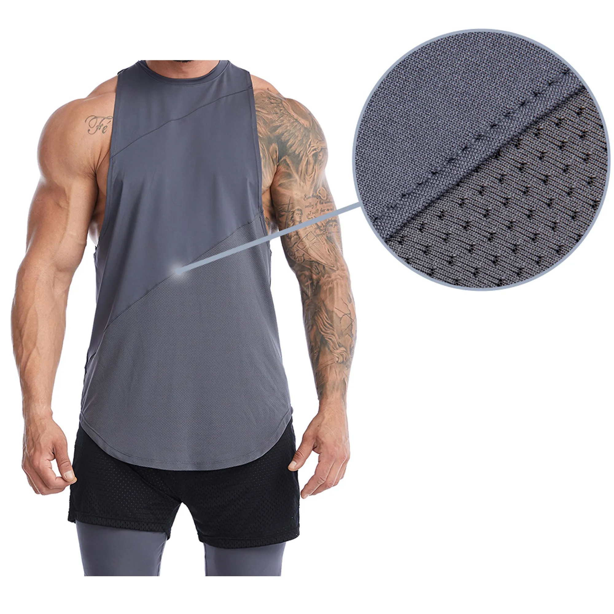 Sleeveless Quick-drying Sports Vest 2