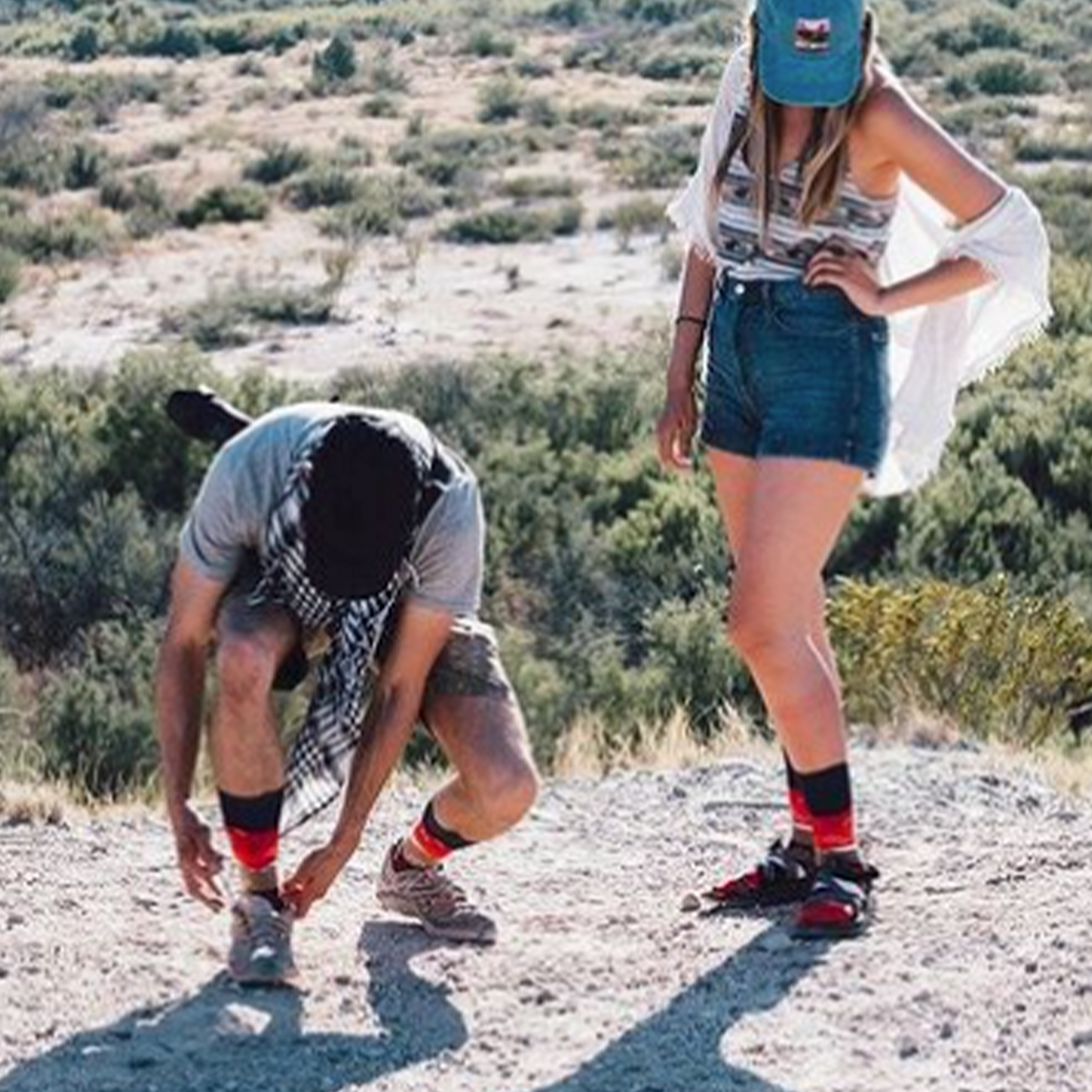 Synthetic Blend Hiking Socks - Performance Comfort for Trails - American Made 1