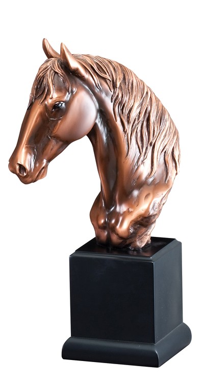 Horse Head Gallery Sculpture Horse Resin 2