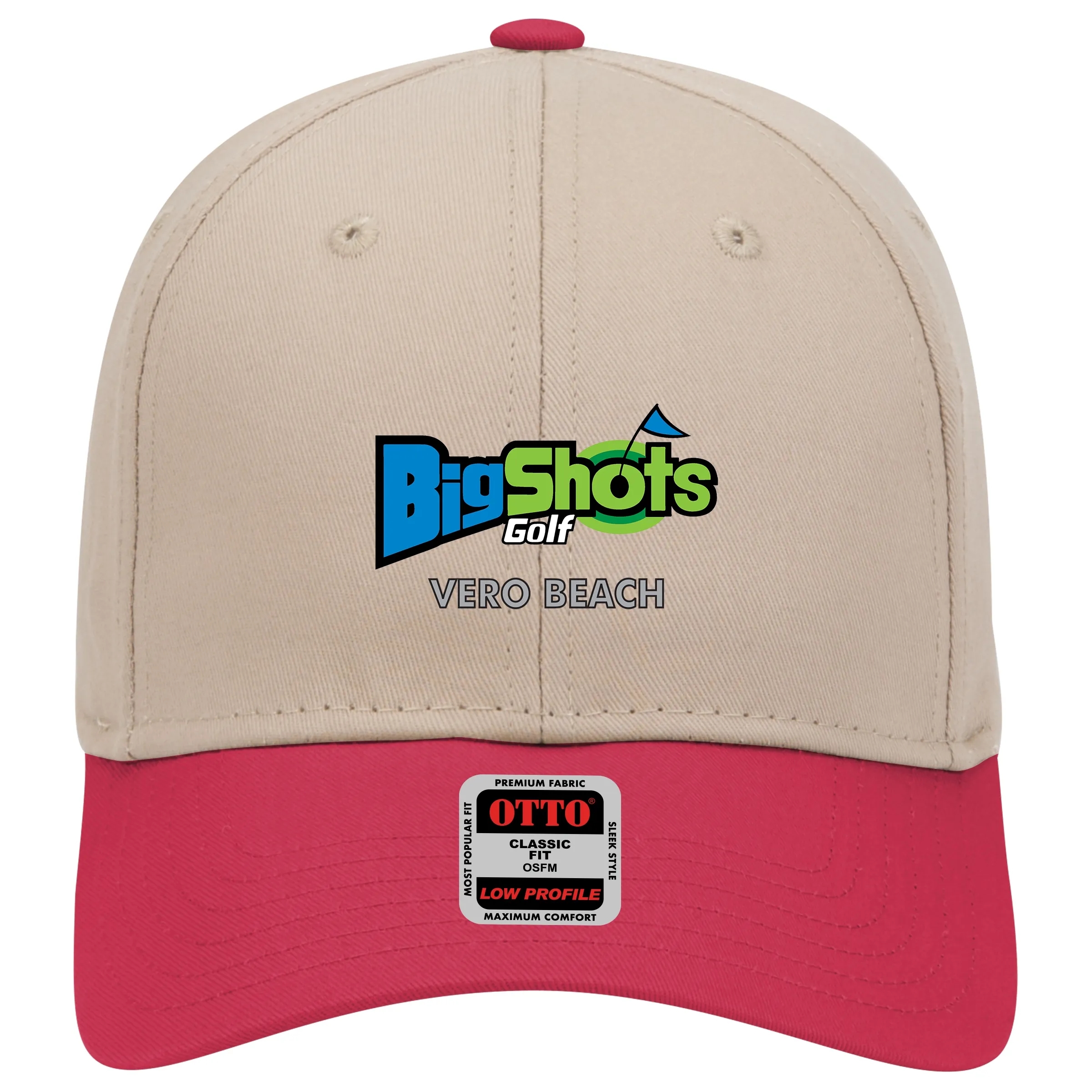 OTTO 6 Panel Low Profile Baseball Cap 29