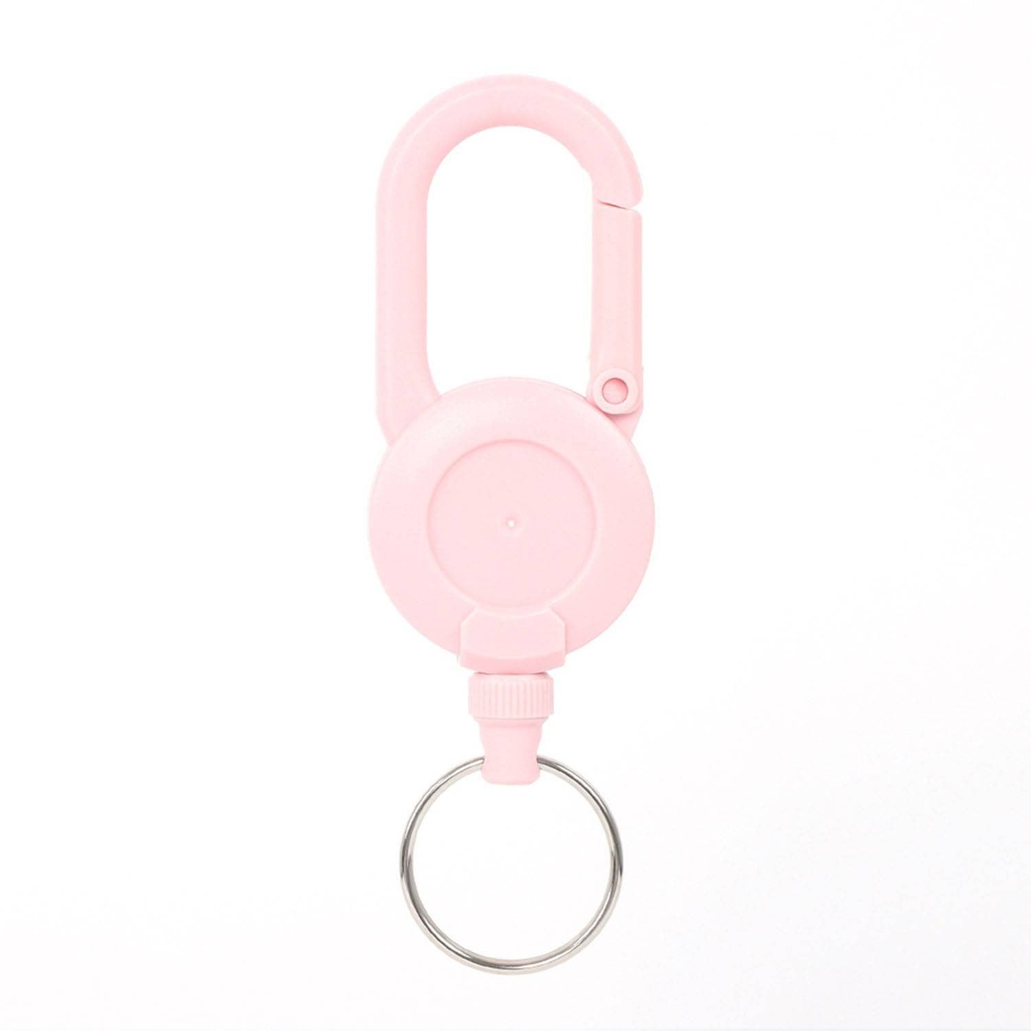 Plastic Retractable Stretch Cord Key Chain 6