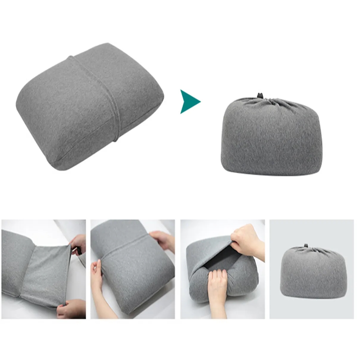 Memory Foam Travel Camping Sleeping Backpacking Pillow 1
