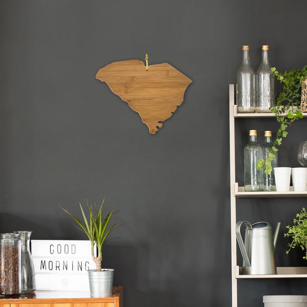 U.S. State Shaped Bamboo Cutting and Serving Boards 25