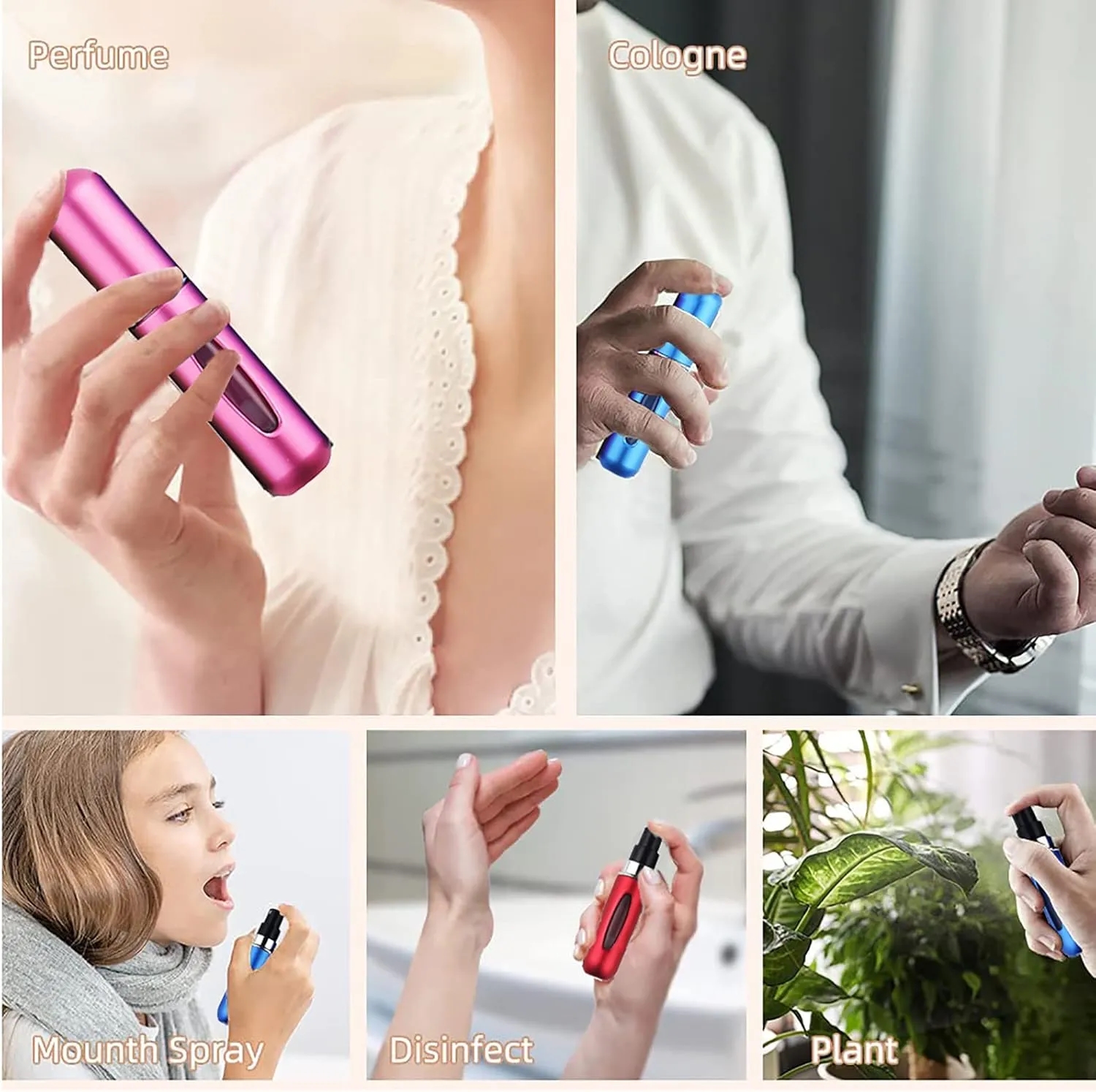 Mini Portable Refillable Perfume Atomizer Bottle 4
