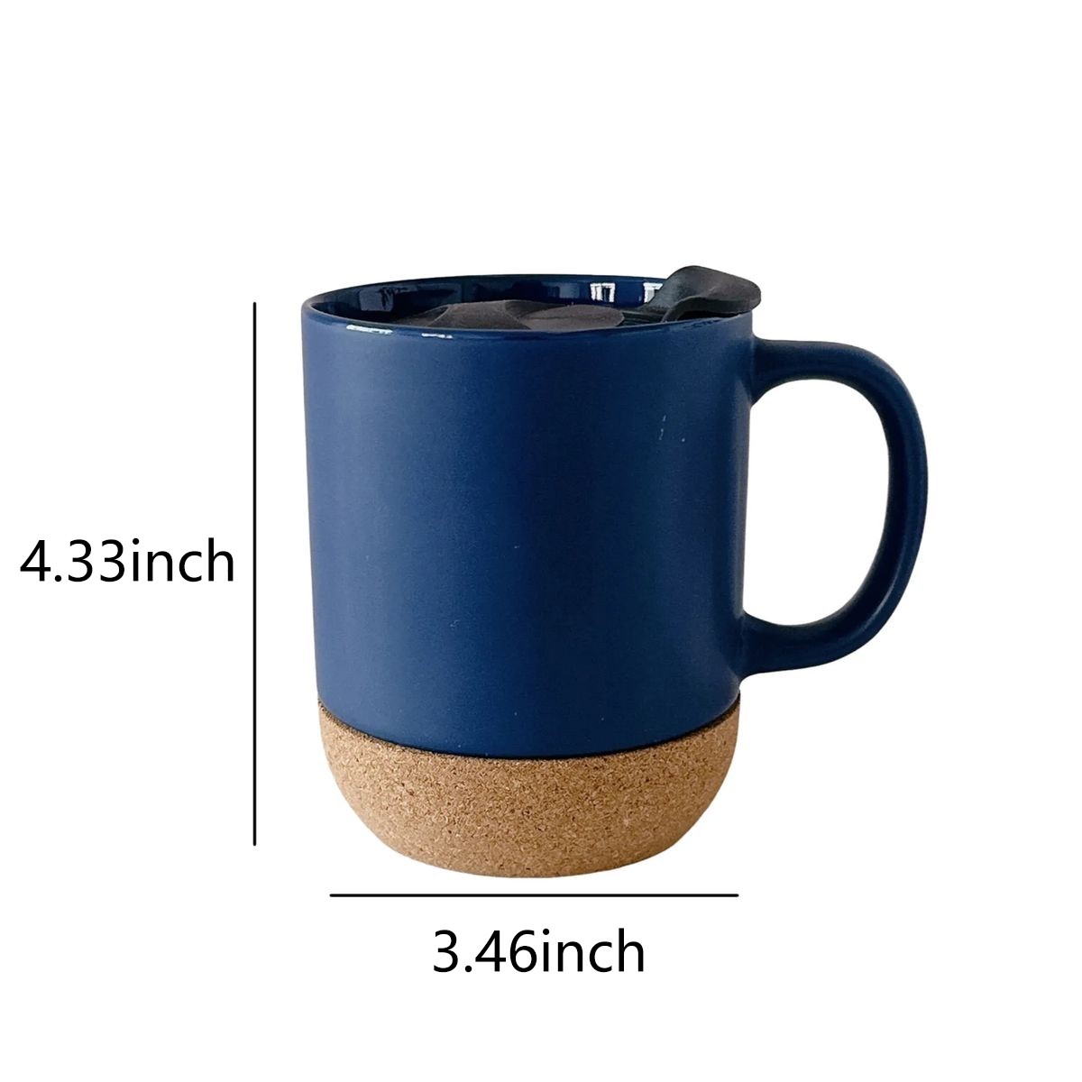 Travel Ready Ceramic Mug for Hot or Cold Drinks 3