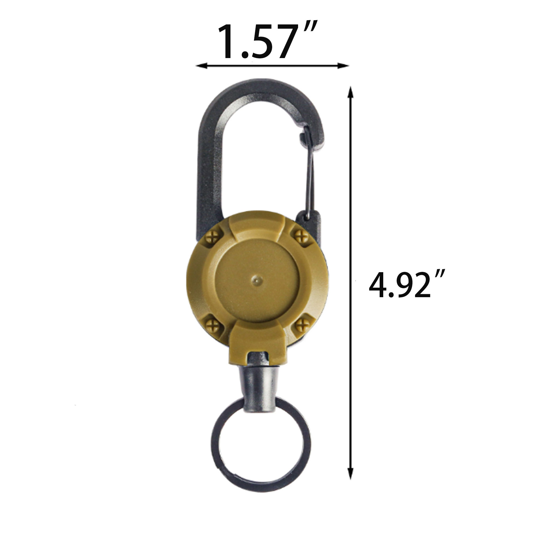 Backpack Wire Telescopic Buckle Key Hanging Buckle 3