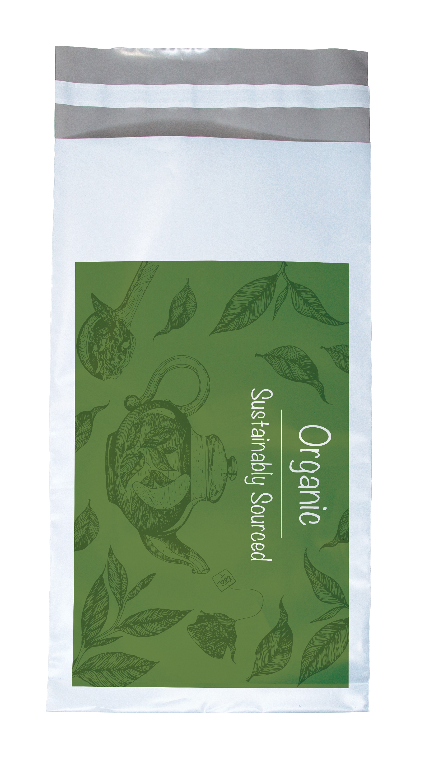 Full Color Variable Addressing 2-Sided Flat Poly Mailer (6.75" x 12") 2