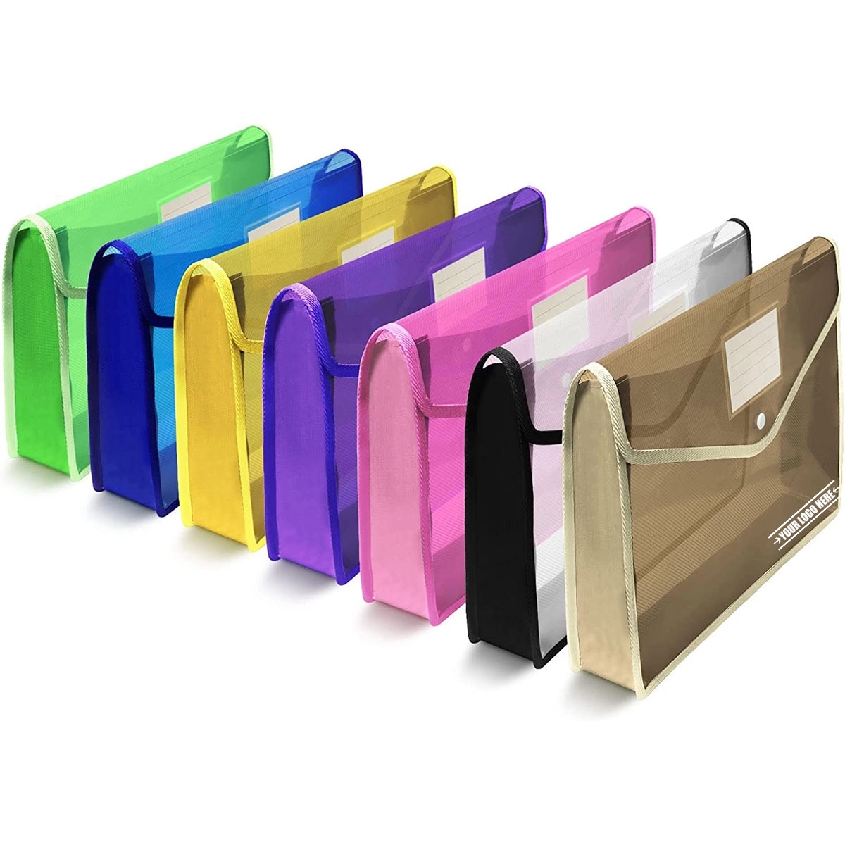 Plastic Documents Envelope Expanding File Wallet Organizer 2