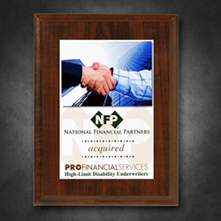 Econo Cherry Plaque with Sublimated Plate 4