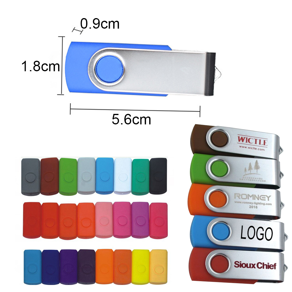 Rotated 16G U Disk Flash Drive