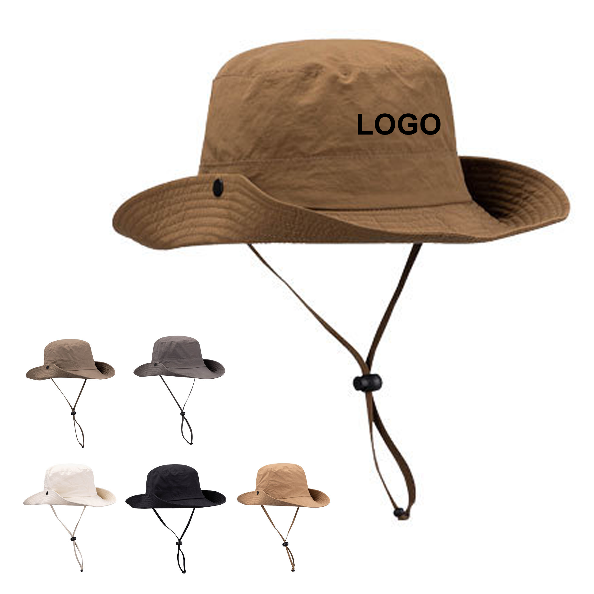 Customisable Mountaineering Fishing Hiking Sun Hat 3
