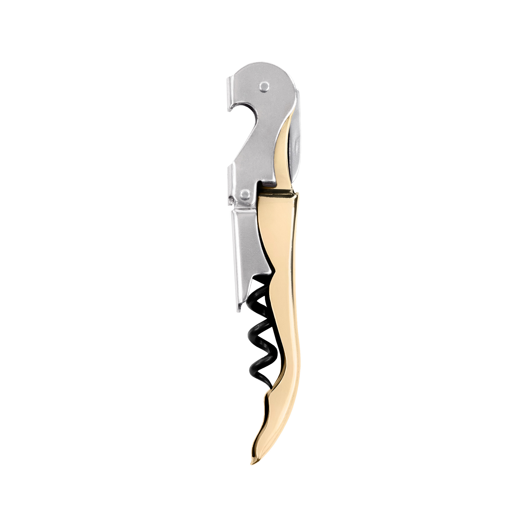 Truetap™ Plated Double Hinged Waiter's Corkscrew 13