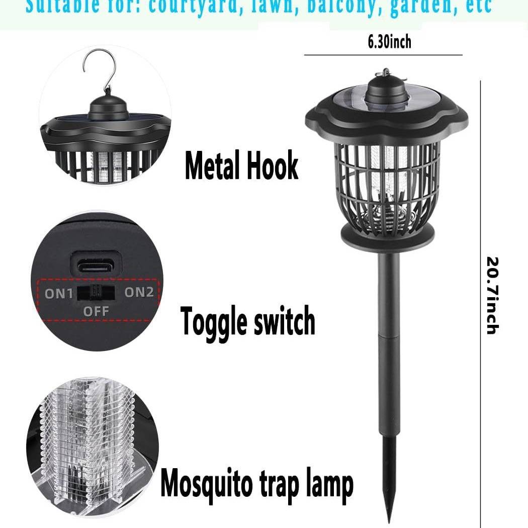 Solar Mosquito Killer Lamp Home Lighting 6