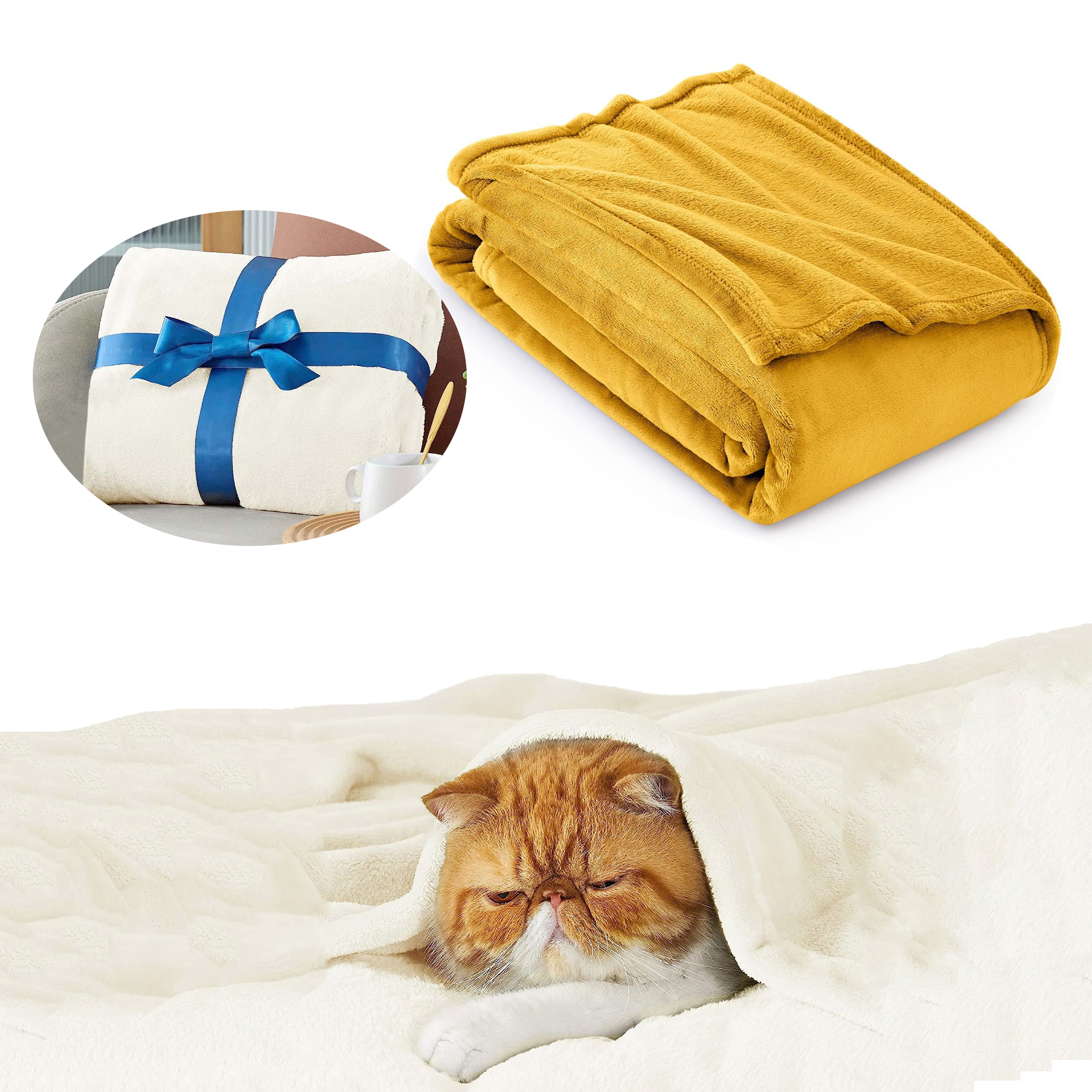 Polyester Fiber Sofa Blanket 4