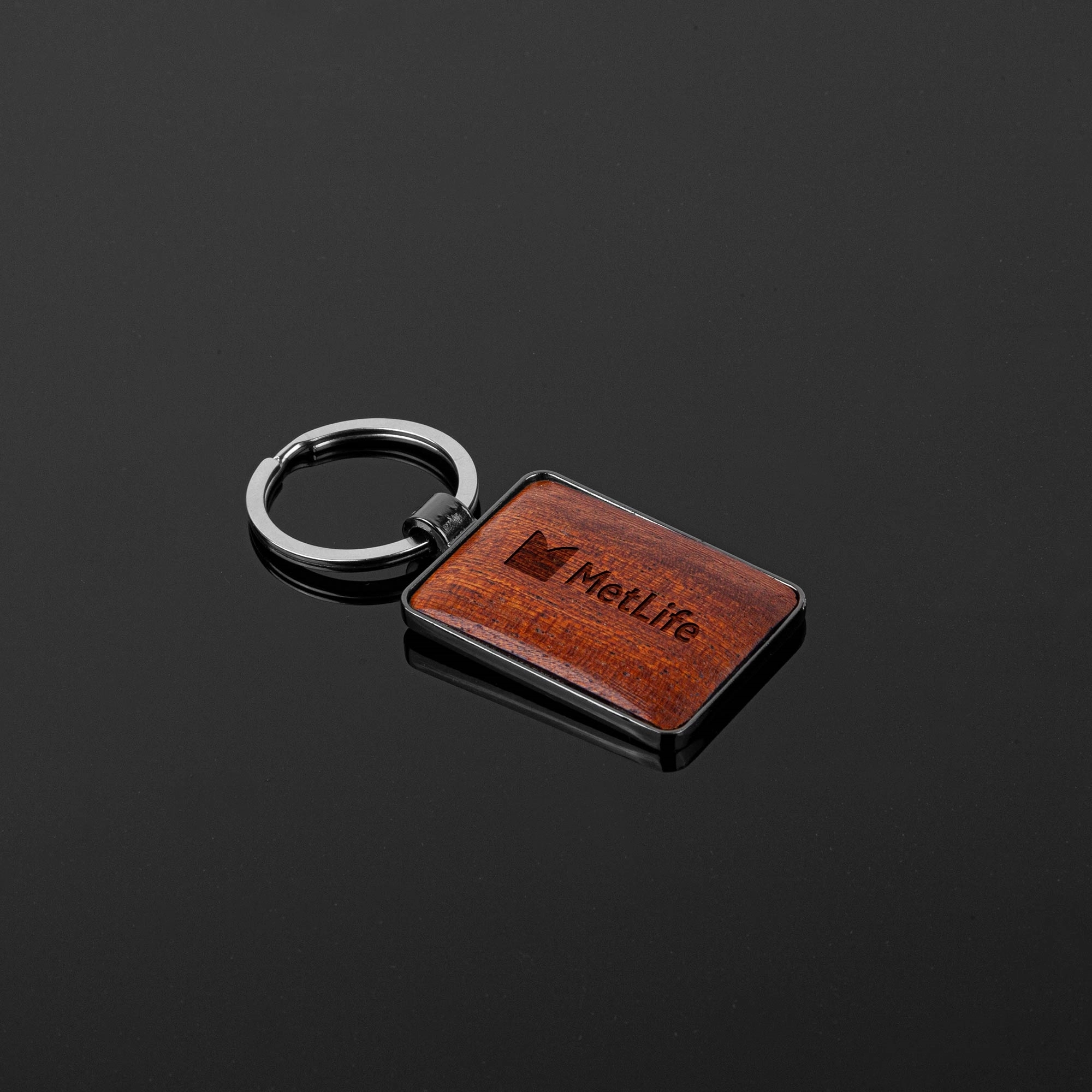 ForgeWood Rectangle Keychain 4