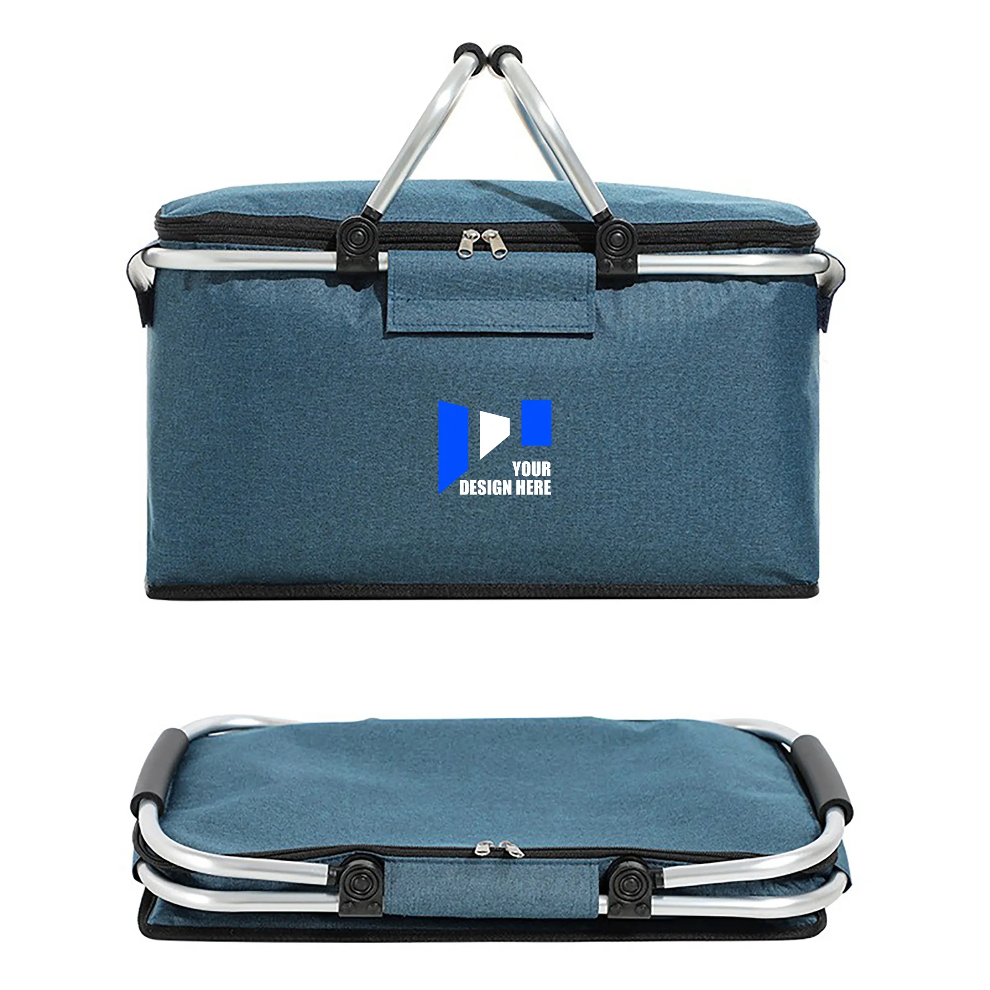 Large Portable Picnic Basket 5