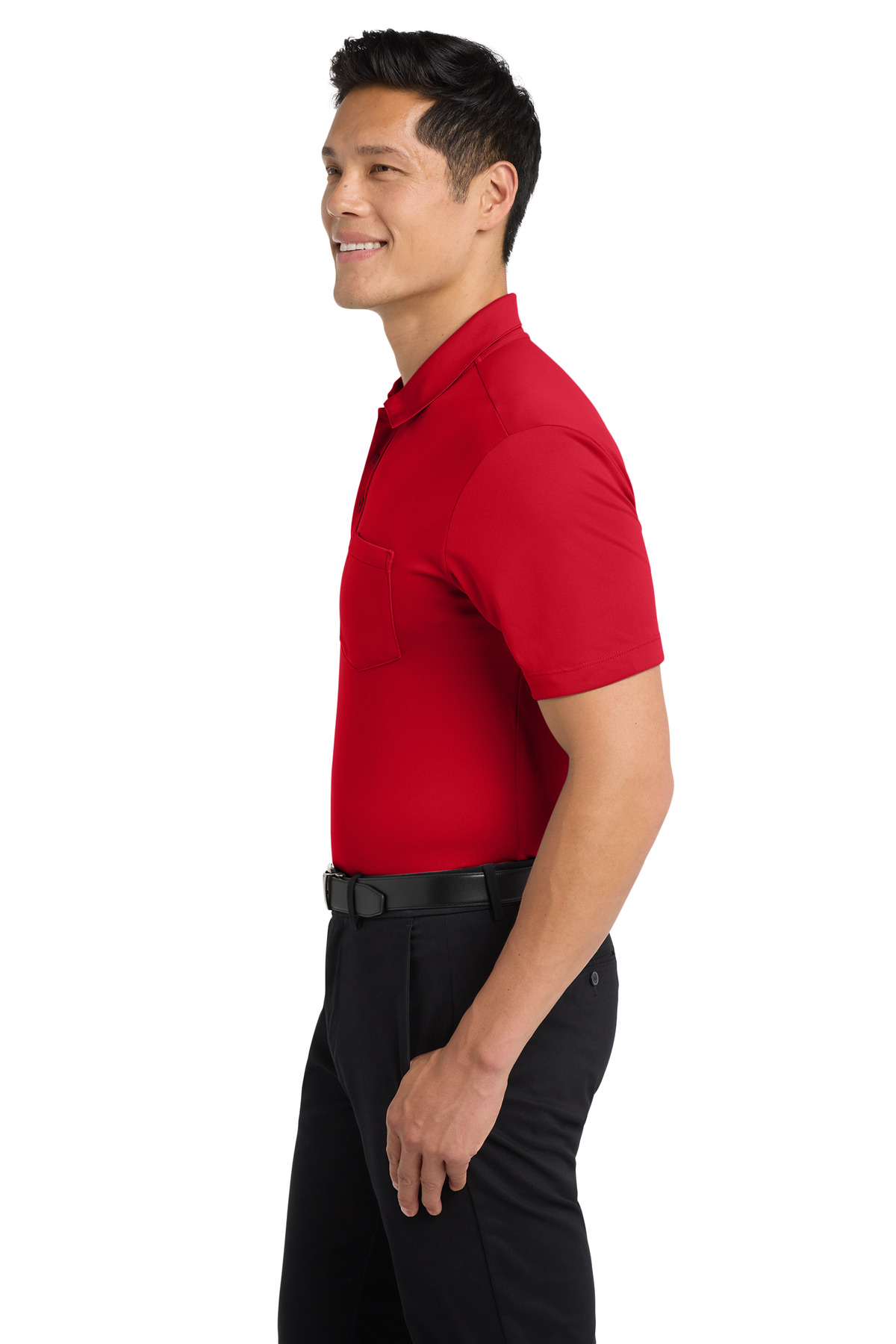 Port Authority Silk Touch Performance Pocket Polo. K540P 67