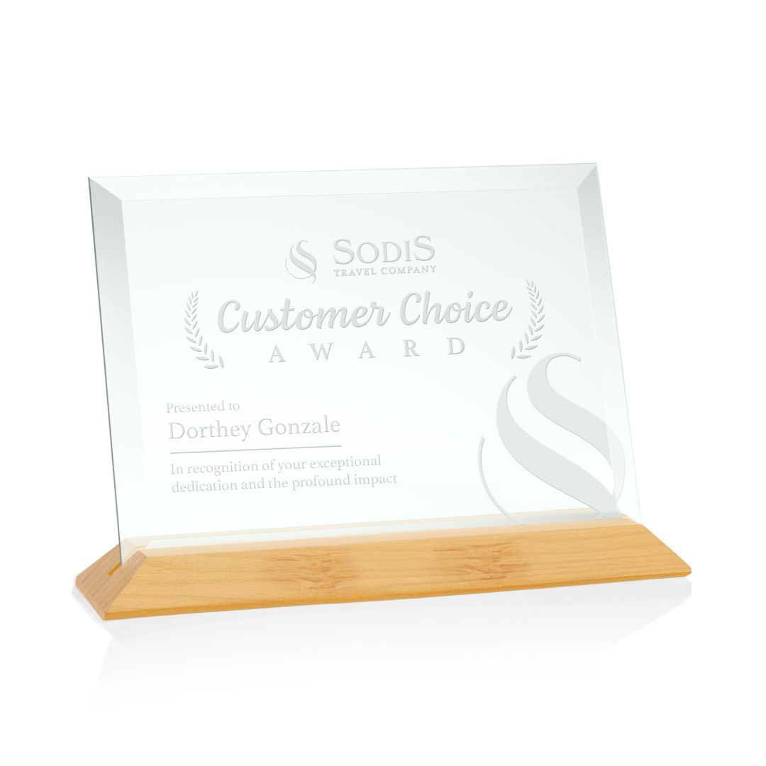 Embassy Award - Jade/Bamboo (Horiz)