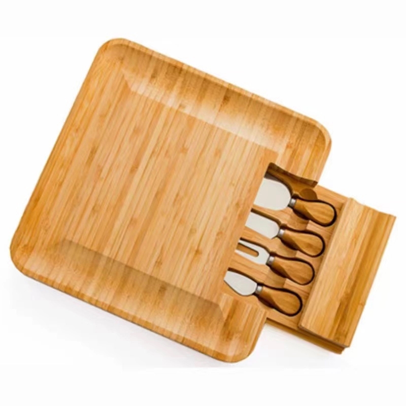 Bamboo Charcuterie Board Set 5