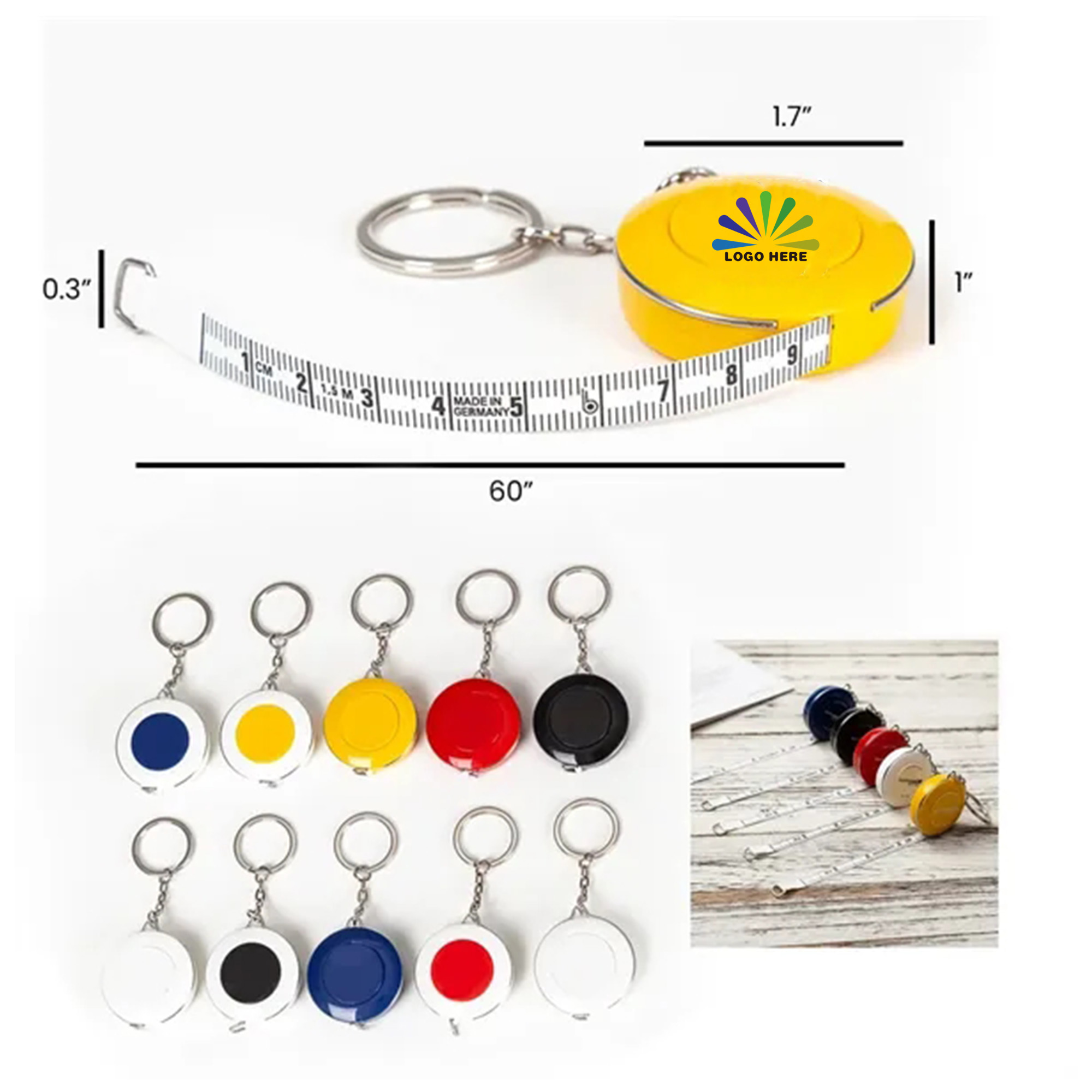 Keychain Tape Measure 3