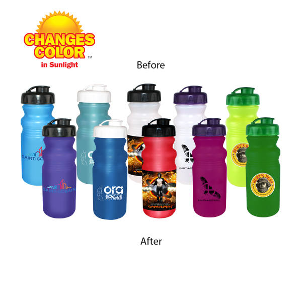 Sun Fun 20 oz. Cycle Bottle with Flip Top Cap 12