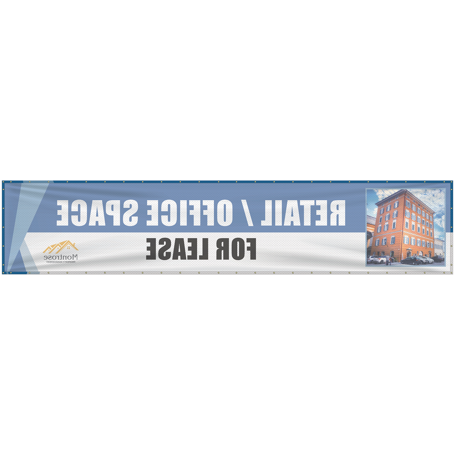 5' x 24' Polyester Mesh Banner 13