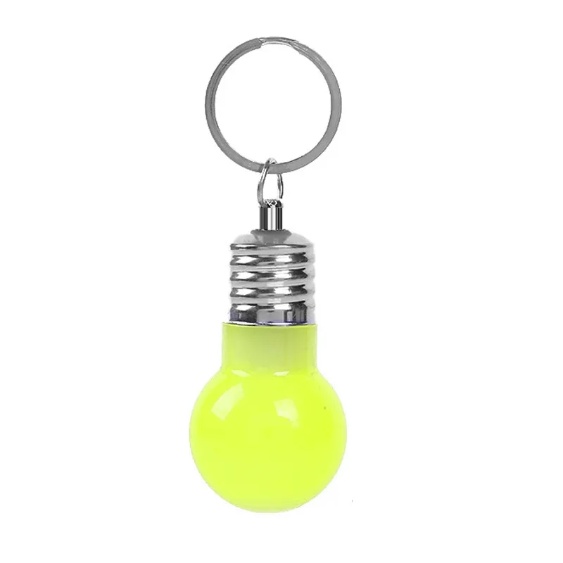 Creative Mini Led Bulb Keychain 4