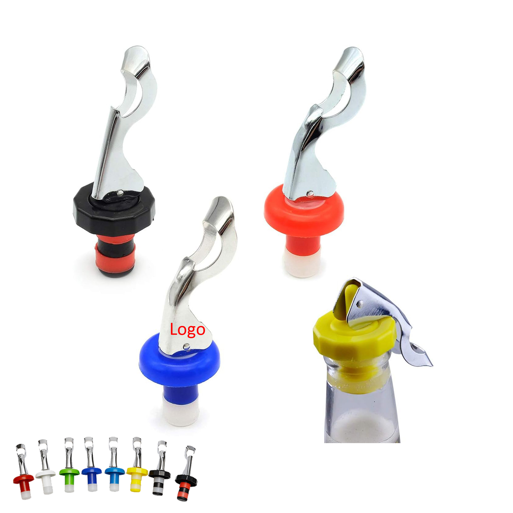Silicone Wine Bottle Stoppers 3