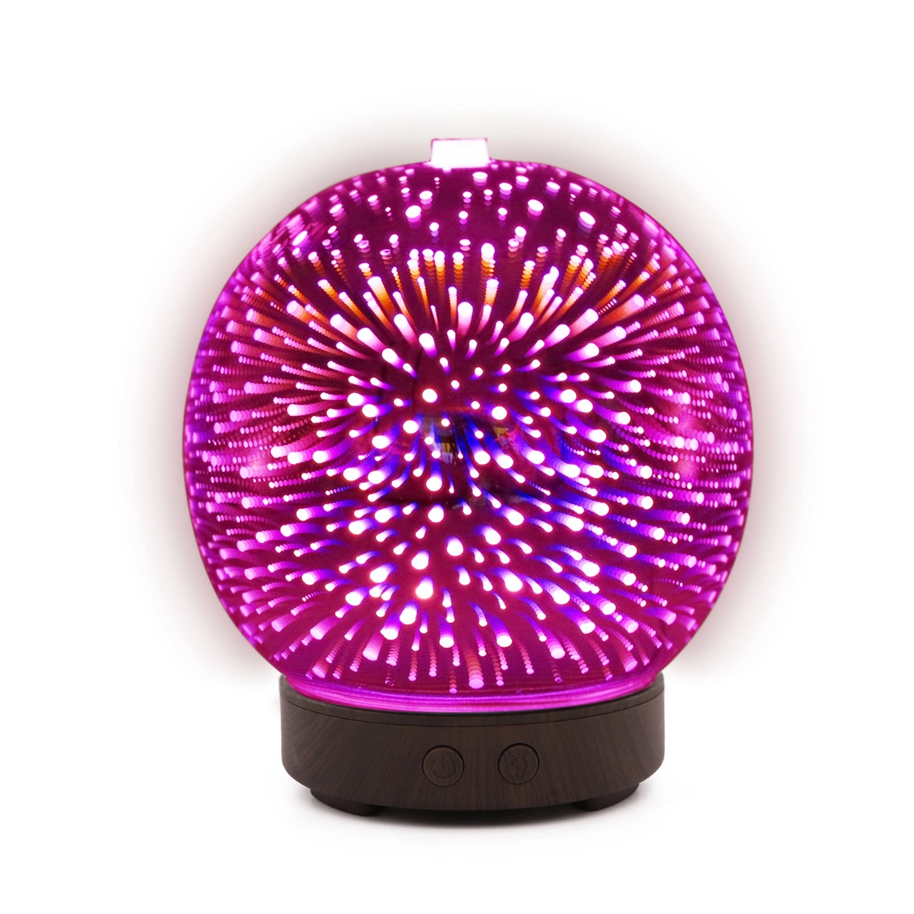 Glass Night Light 3D Design Essential Oil Aroma Humidifier 11