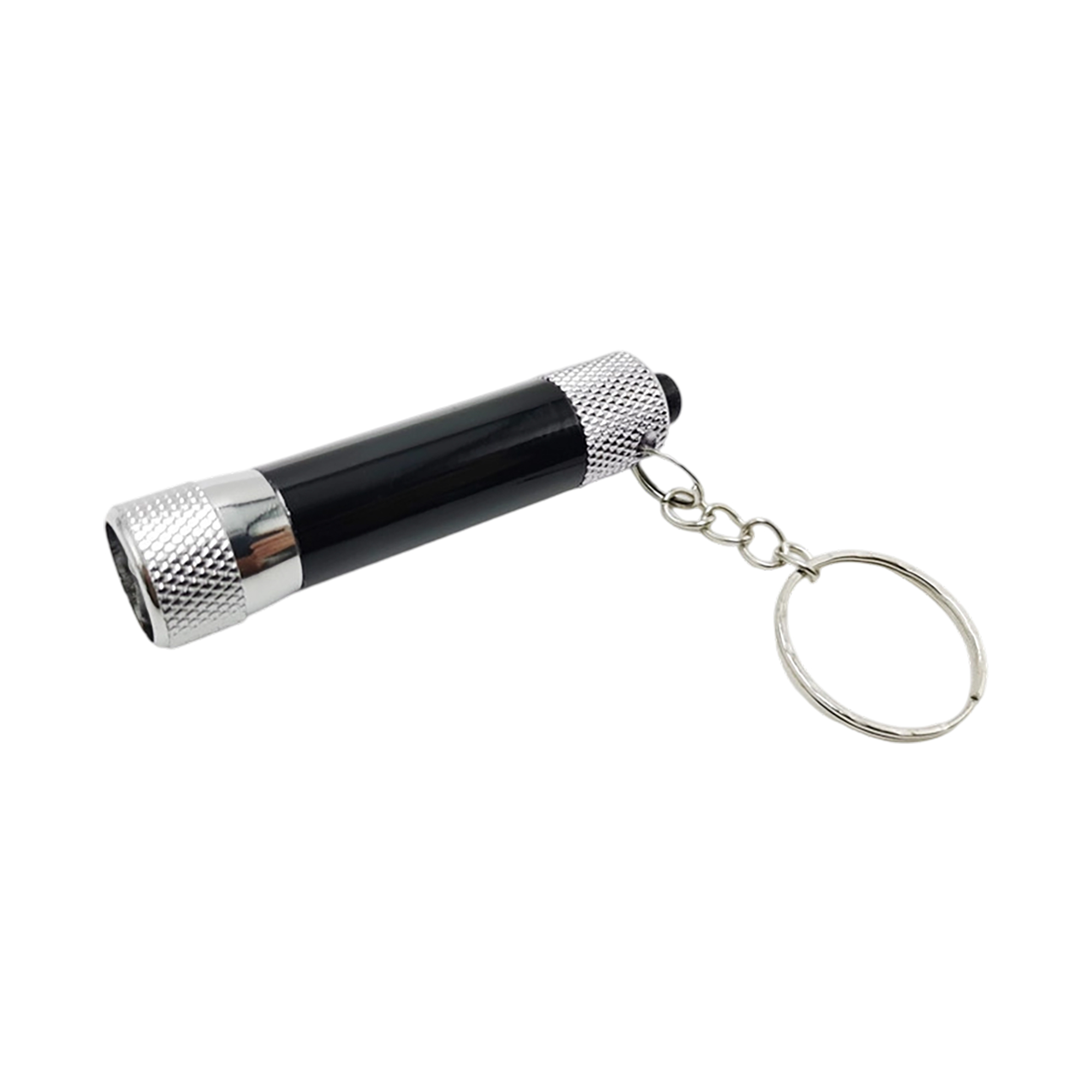 Aluminum Alloy Mini Flashlight With 5 LED And Swivel Keychain 7