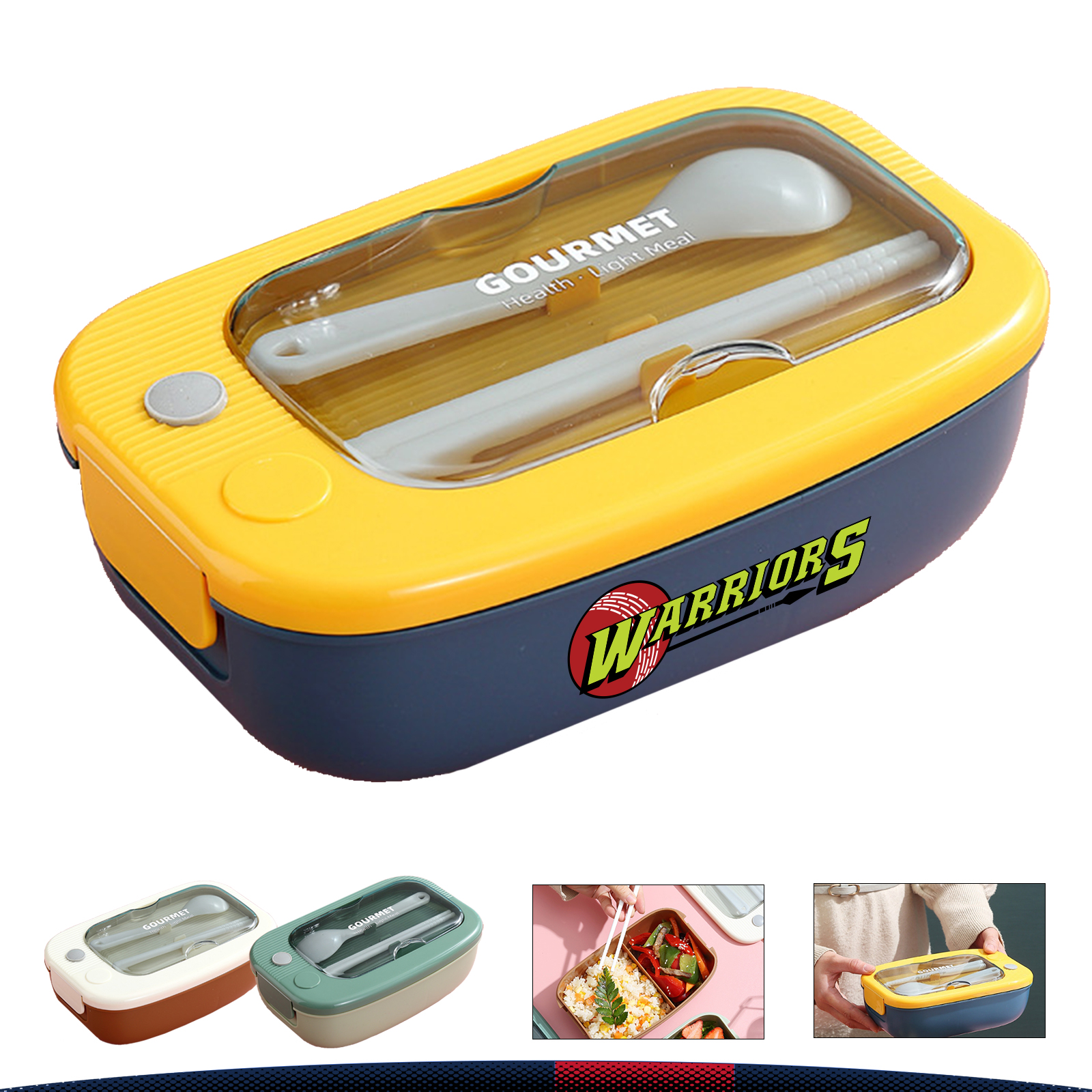 Kleen Rectangular Lunch Box 3