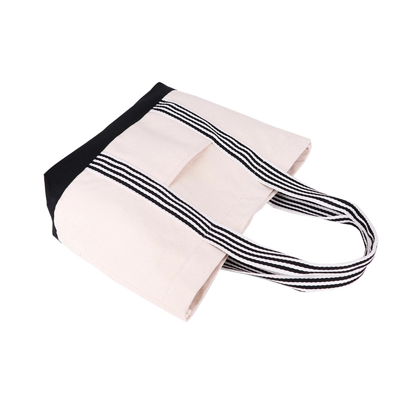 Jute Handbag With Pockets 5