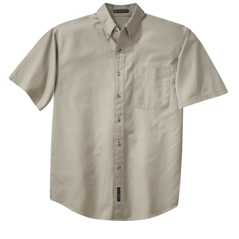 Port Authority Short Sleeve Twill Shirt. 2