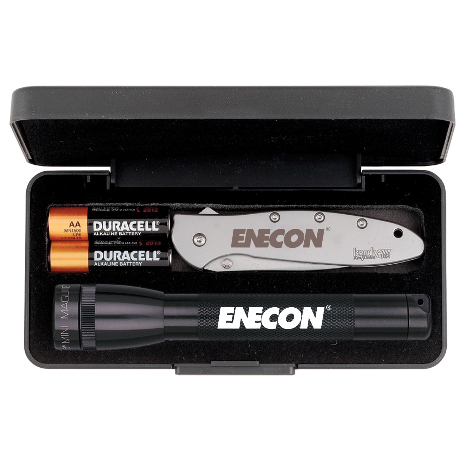 "AA" Mini Maglite® With Kershaw® “Leek” Knife