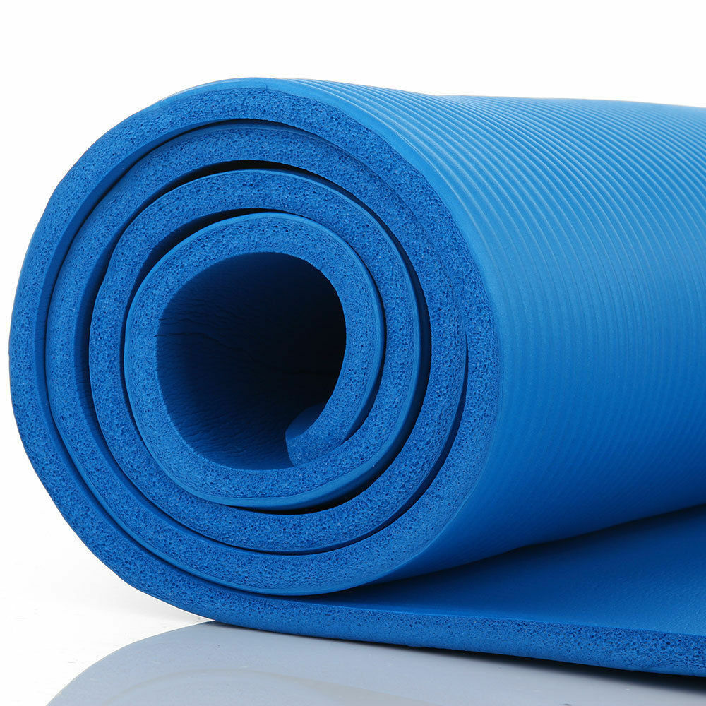 15MM Yoga Mat Non-slip Exercise Mat Pilates Training Thick Cushion Gym Fitness 4