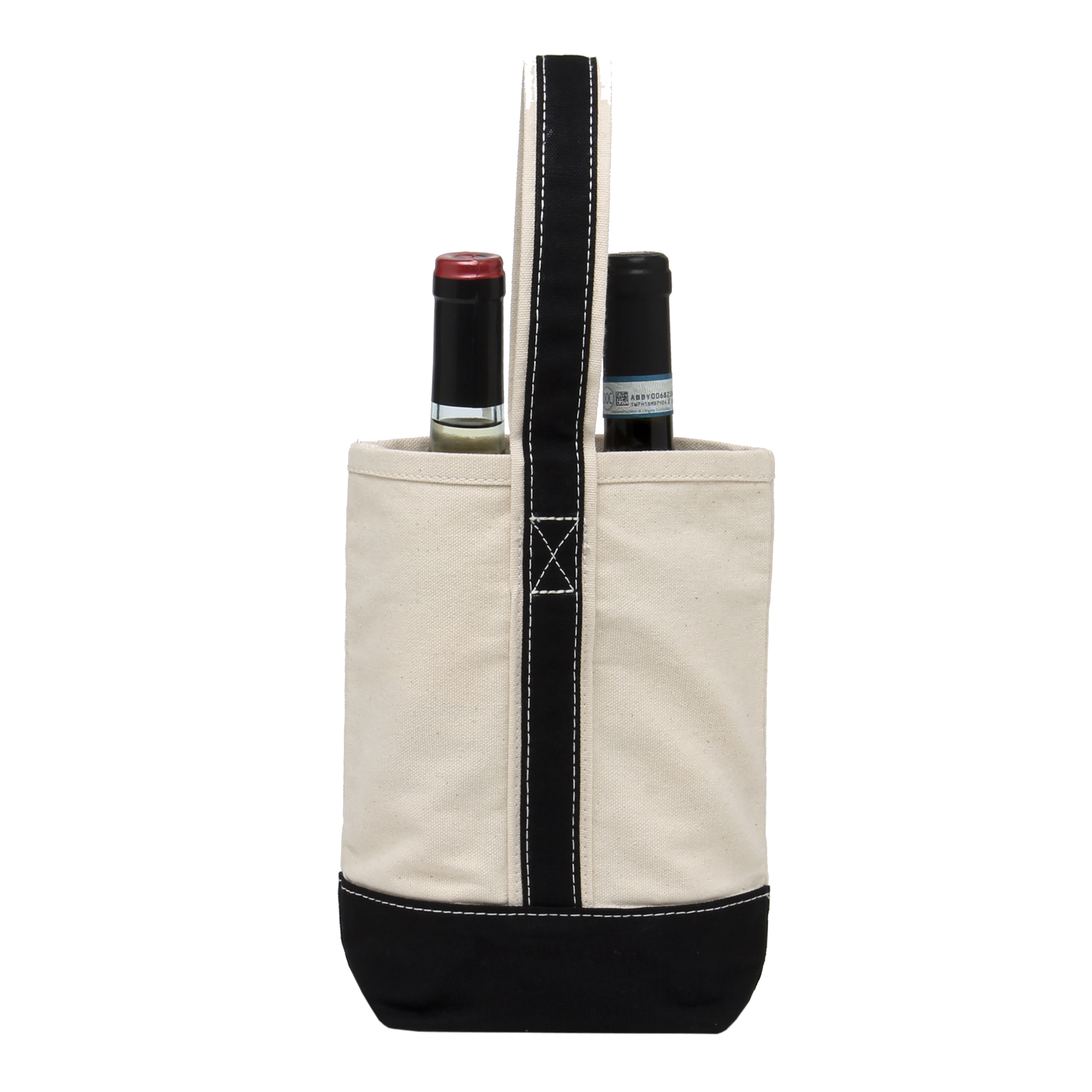 10 Oz. Lightweight Canvas Wine Tote 2