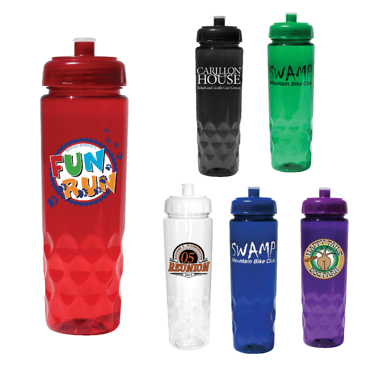 24 oz. Poly-Saver PET Bottle with Push 'n Pull Cap 10