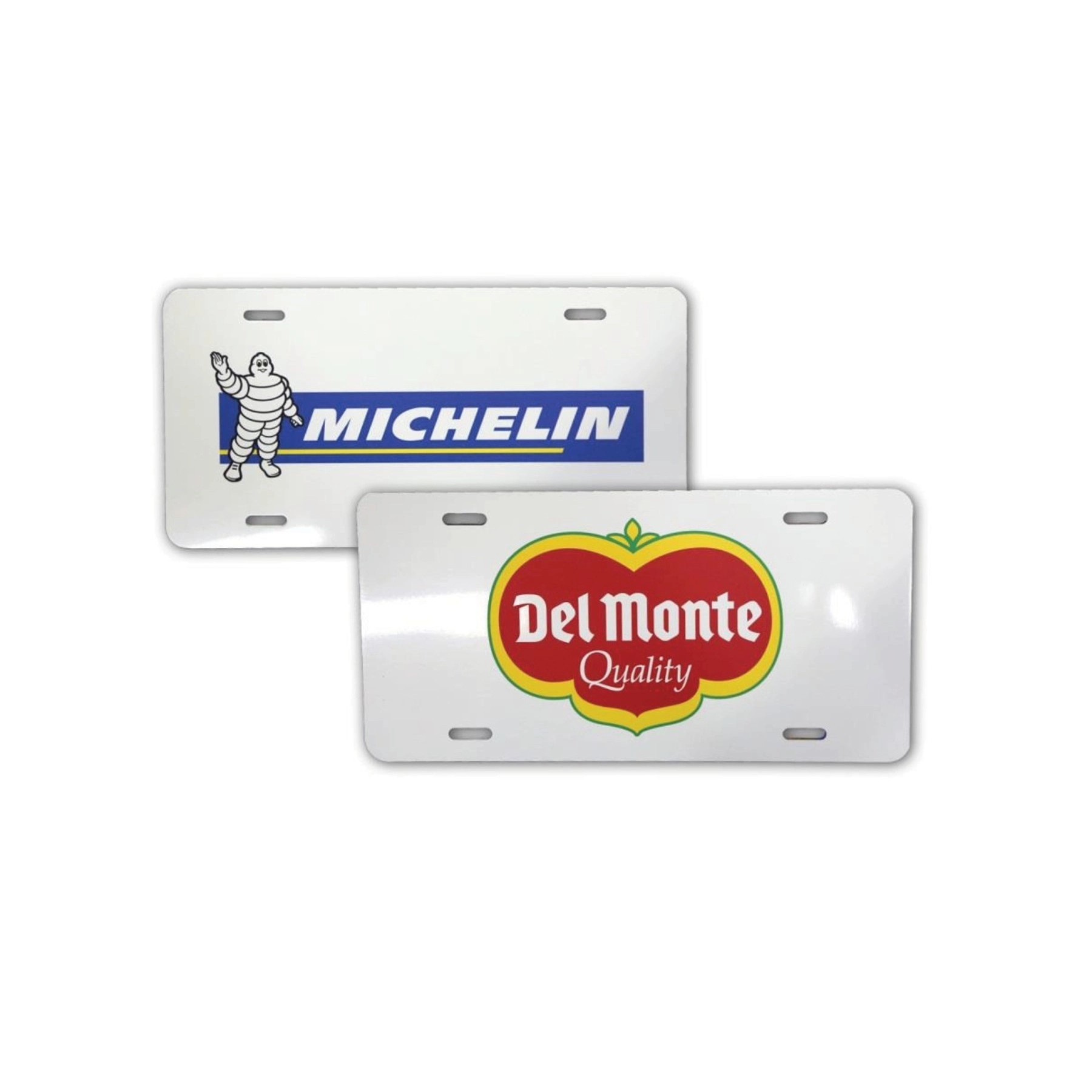 Aluminum License Plates 12" x 6" UV Direct Print 2