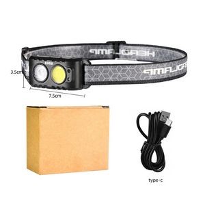 Versatile Rechargeable LED Headlamp 5 Modes with Adjustable Headband 6